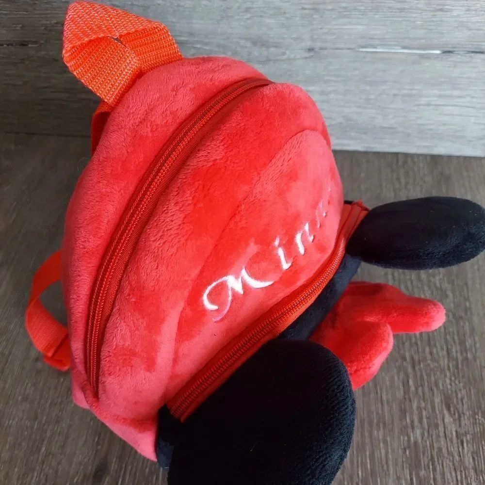 Disney Minnie Mouse Face Mini Backpack - Picture 3 of 11